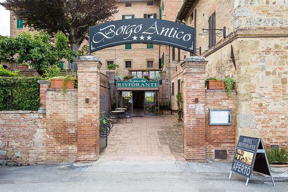 Hotel Ristorante Borgo Antico Monteroni d'Arbia Bagian luar foto